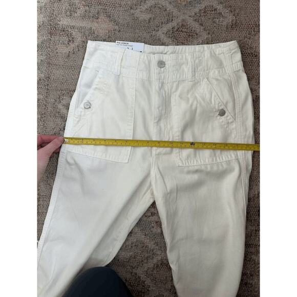 NWT Joe's Jeans Women’s 90's Utility High Rise Straight Pants in Milk Size 26 - Picture 10 of 12